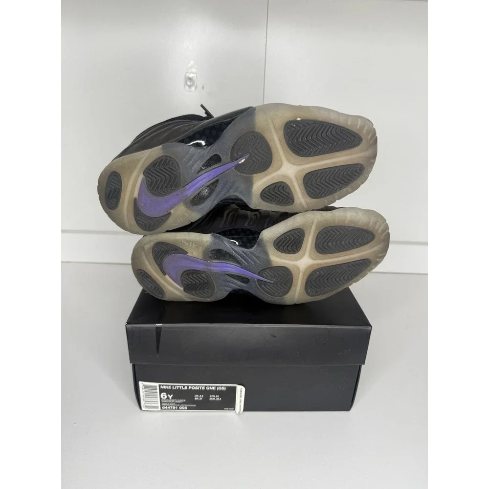 Size 6 (GS) - Nike Little Posite Pro Mid Elephant Print